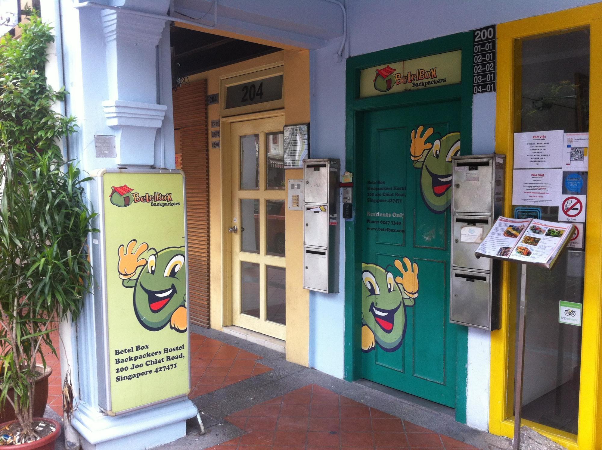 Betel Box Backpackers Hostel Singapore Ngoại thất bức ảnh